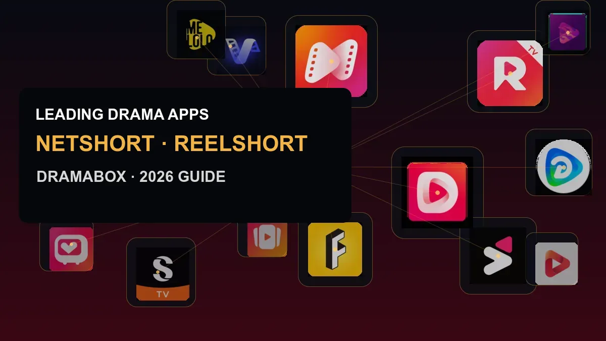 Leading short drama apps for Android: NetShort, ReelShort, and DramaBox